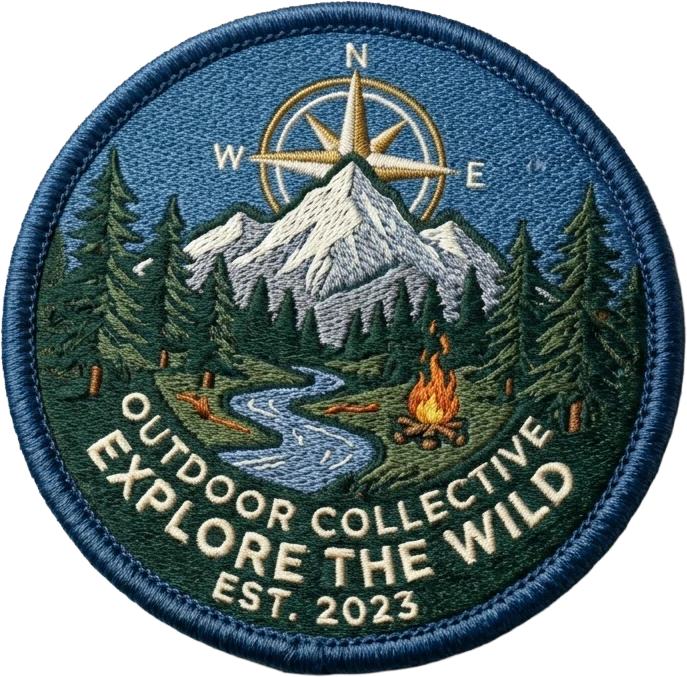 Custom embroidered patch