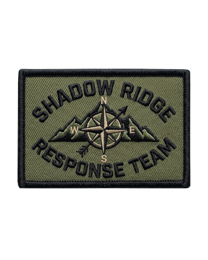 Custom 3D embroidered patch sample 3