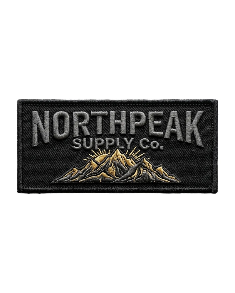 Custom 3D embroidered patch sample 7