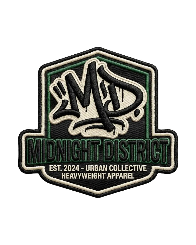 Custom 3D embroidered patch sample 10