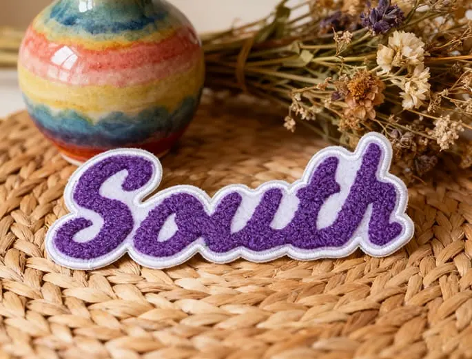 Custom chenille patch sample 6