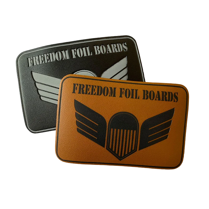 Custom leather patch sample 2
