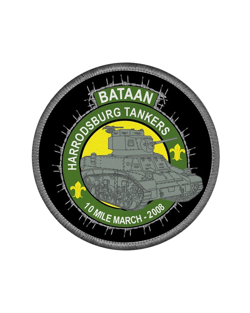 Custom printed patch sample 4