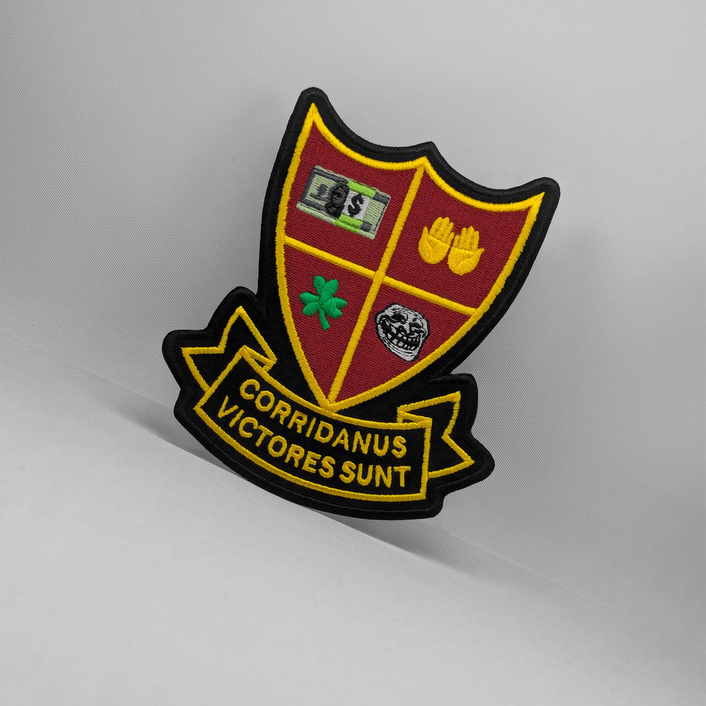 Custom woven crest patch